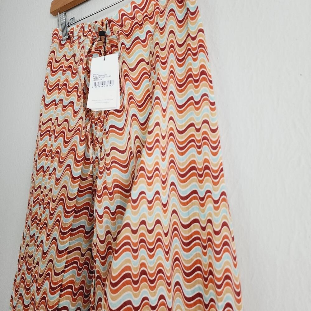 NWT Faithfull The Brand Montero Cotton Split-Leg Boho Pants Vadella Medium - Picture 9 of 13